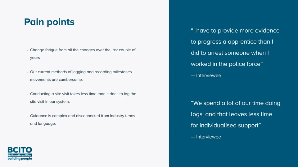 Upgrading the on-site toolbox, presentation slide 4