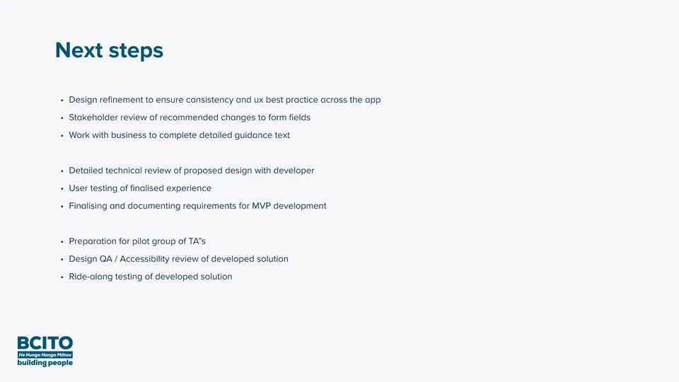 Upgrading the on-site toolbox, presentation slide 7